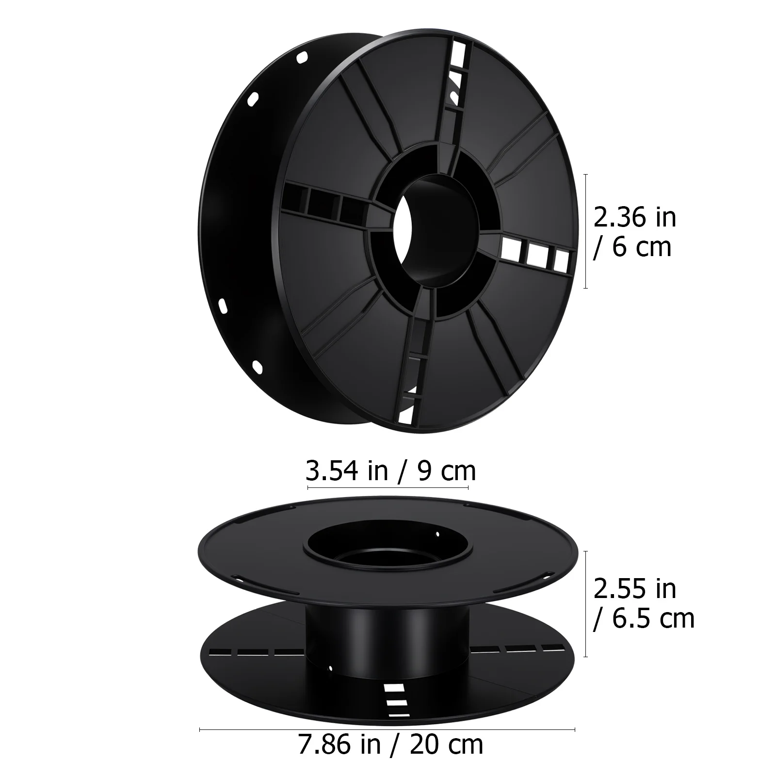플라스틱 케이블 릴 88mm 컴팩트 내구성 코드 보관 정리함 캠핑 모터홈 연장 코드 스풀러 케이블 릴