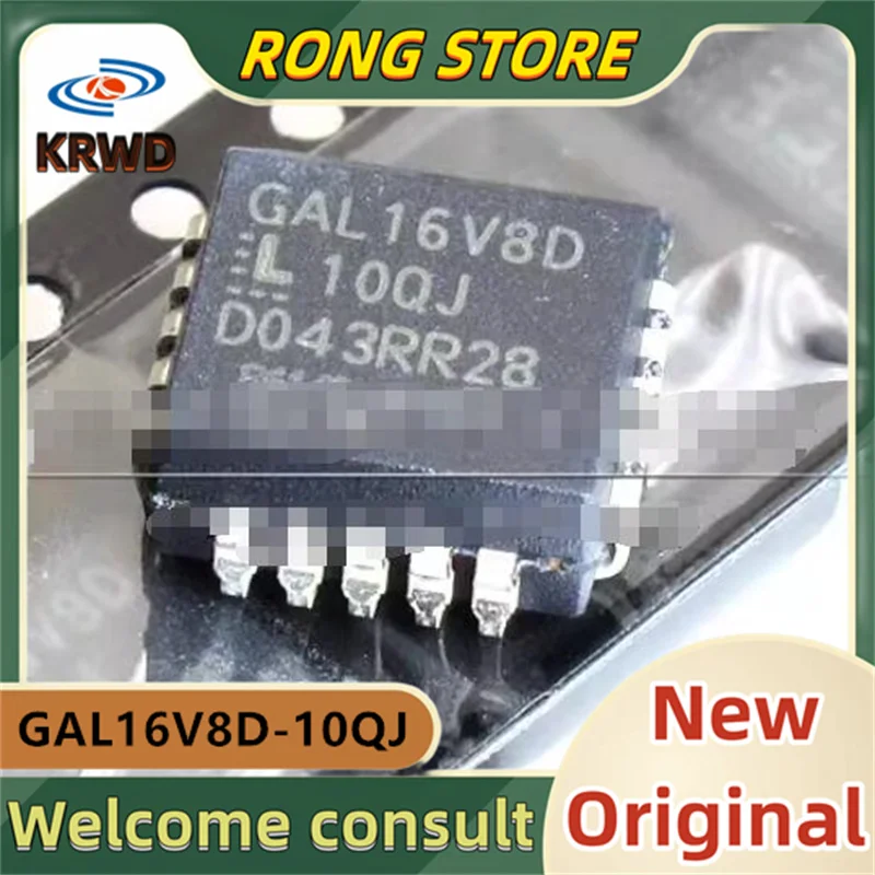 5-個-gal16v8d-新オリジナル-gal16v8d-10qj-plcc20