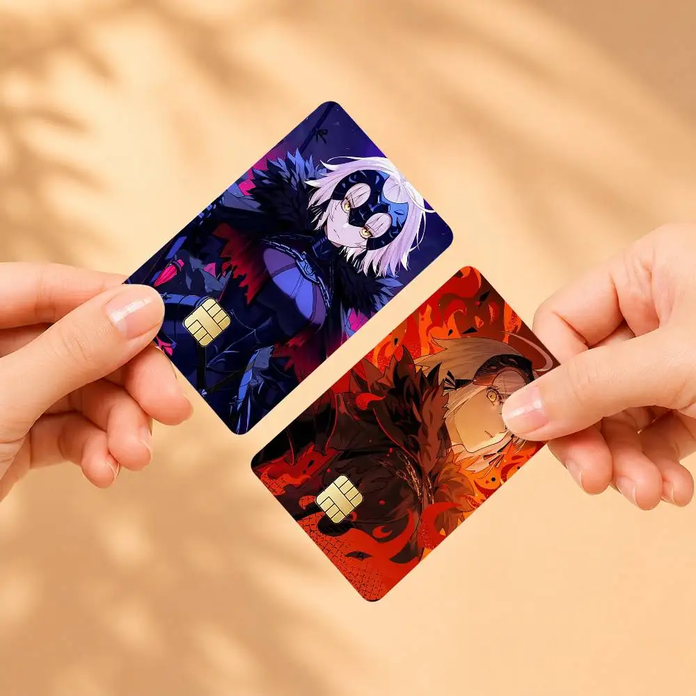 

Jeanne d Arc Alter Fate Sticker Film Tape Skin for Credit Card Debit Card Waterproof Stickers