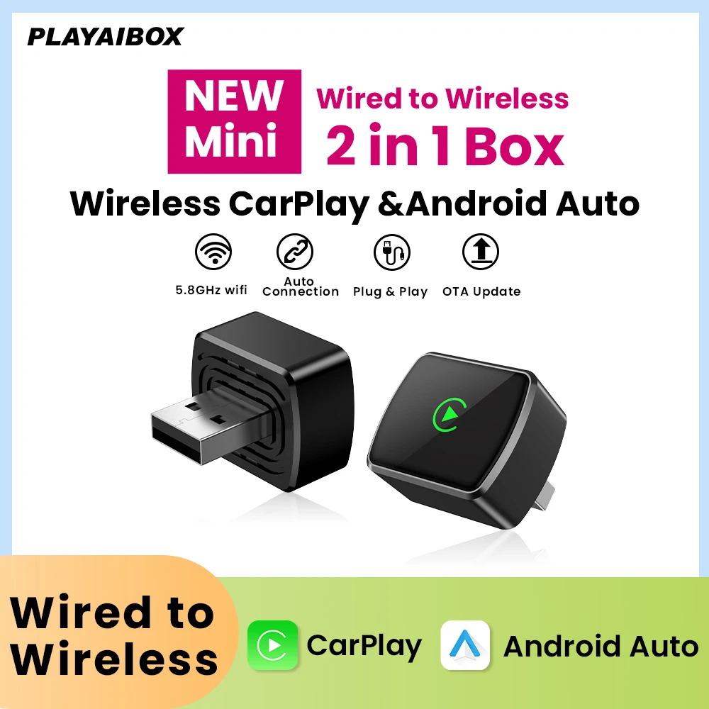 2In1 Wireless Carpl…
