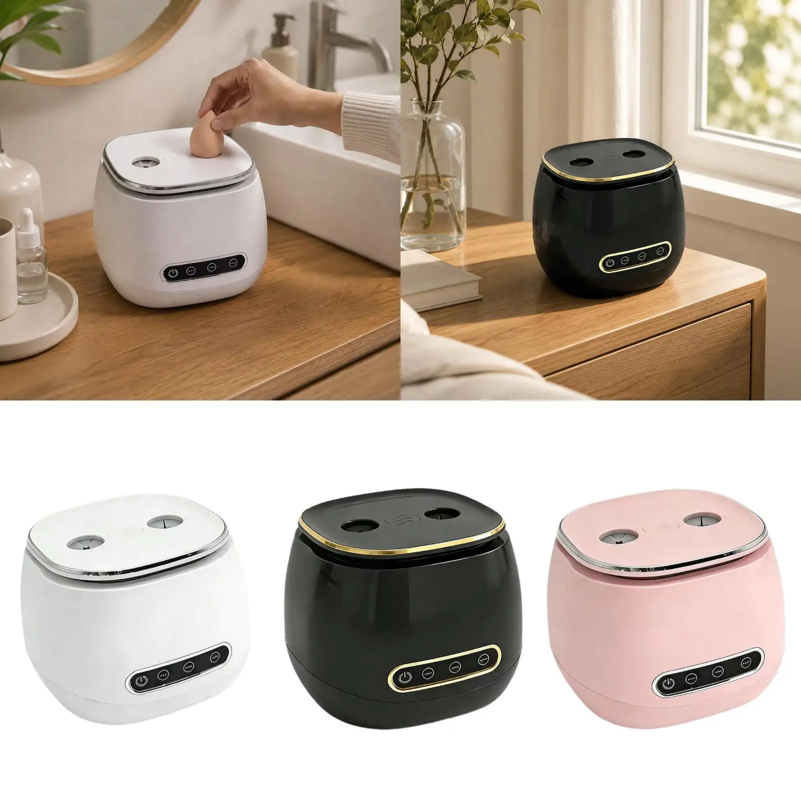 超音波洗浄器　義歯洗浄機　調整可能なモード搭載　歯科器具・歯列矯正装置・ジュエリーの衛生管理に