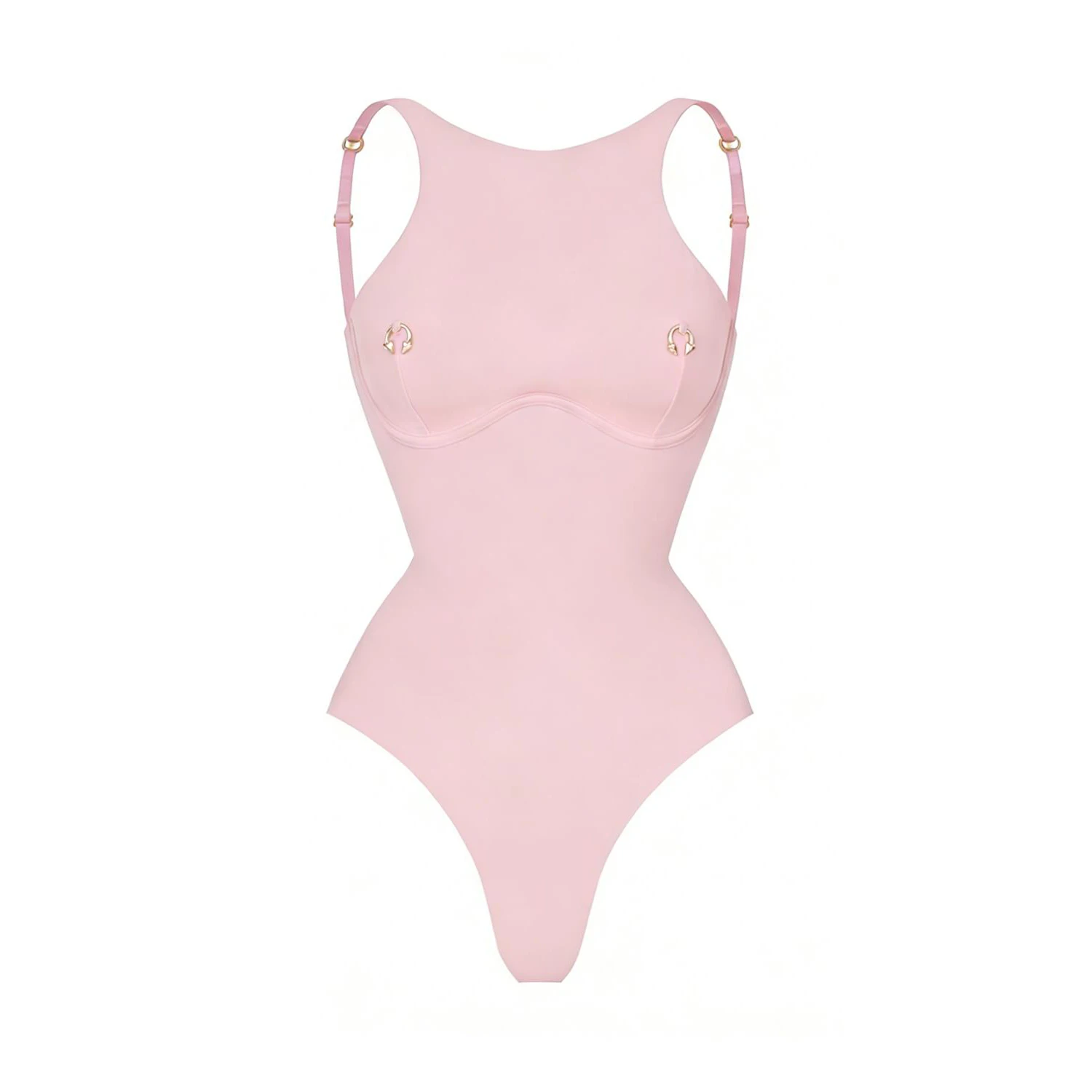 2026 2 Stuks Sexy Vrouwen Een Stuk Badpak Vrouwelijke Badmode Solid Biquini Hoge Cut Monokini Push Up Zwemkleding Badpak Beachwear