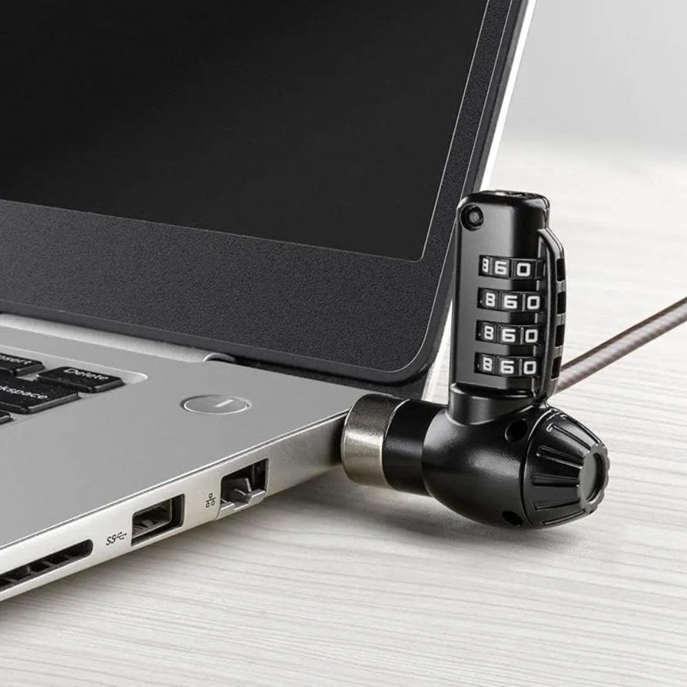Heavy Duty Anti Theft Laptop Lock Combination Cable Lock for Universal Laptops Computer Lock Cable
