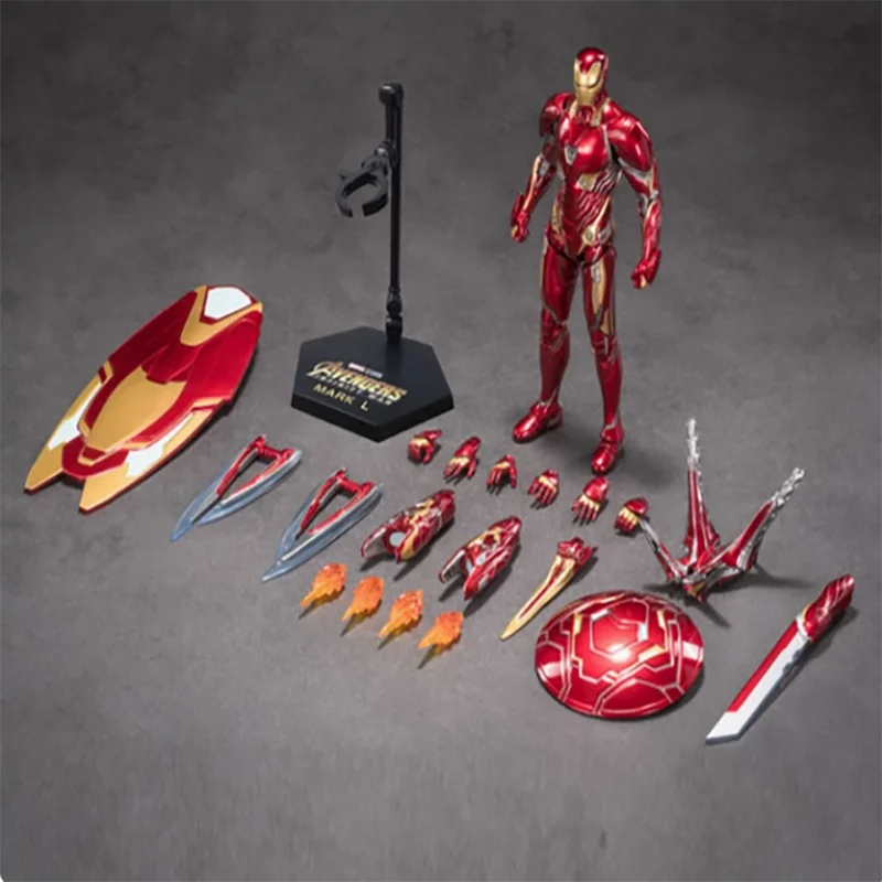 MK50 Iron Man เคลื่อนย้ายได้ Mechanical ของเล่นของขวัญเด็กวันเกิด Collectible Action Figure ของเล่น
