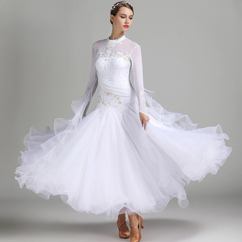 New stage costumes modern dance  ballroom dance dresses social dance dresses dresses and performance costumes female