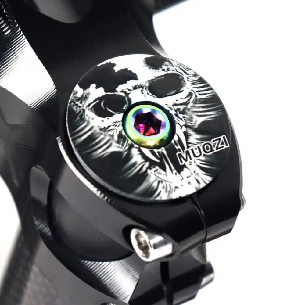 

M6x30/35mm Bicycle Stem Top Cap Screw Ultra-light Titanium Alloy Bicycle Headset Top Cap Bolt Vacuum Plating Colorful