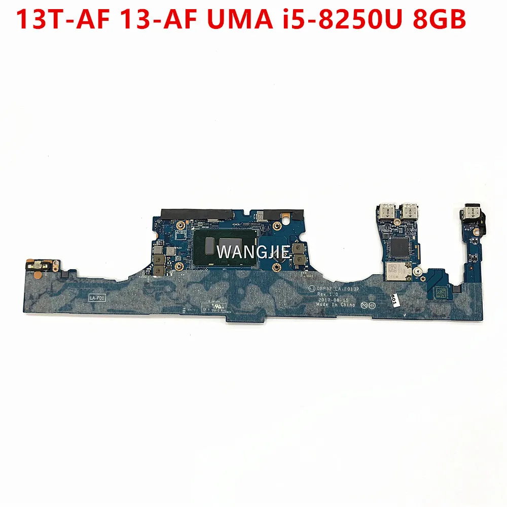 

Материнская плата для ноутбука HP Spectre x360 13-AF 941821-601 941821-001 DBP32 LA-F013P UMA i5-8250U 8GB w/WLAN WIN 100%