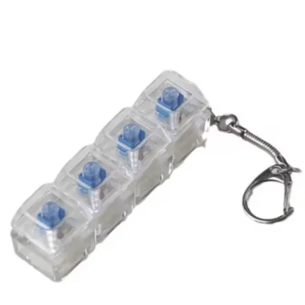 Relaxing 3/4 Keys Finger Keyboard Key Button Keycap Decompression Toy Stress Relief Pass The Time Pinch Toy Adult image 6