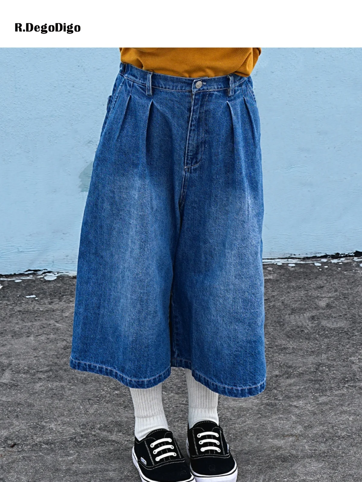 cotton-denim-wide-leg-jeans-children's-clothing-parent-child-matching-outfits-men's-and-women's-faionable-seven-foot-jeans