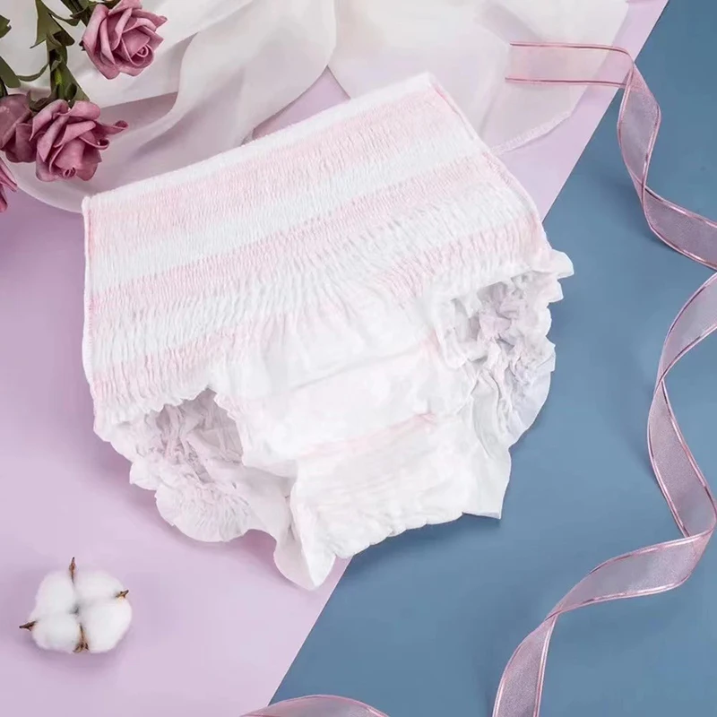 10Pcs Disposable Postpartum Pants Light Thin Breathable Maternity Underwear Recommended For Caesarean Mothers 80-140KG view 3