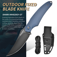 Harnds Small Survival Knife D2 Steel Full Tang Fixed Blade Knife With K Sheath G10 Handle Outdoor Camping Knife Tactical Hunting