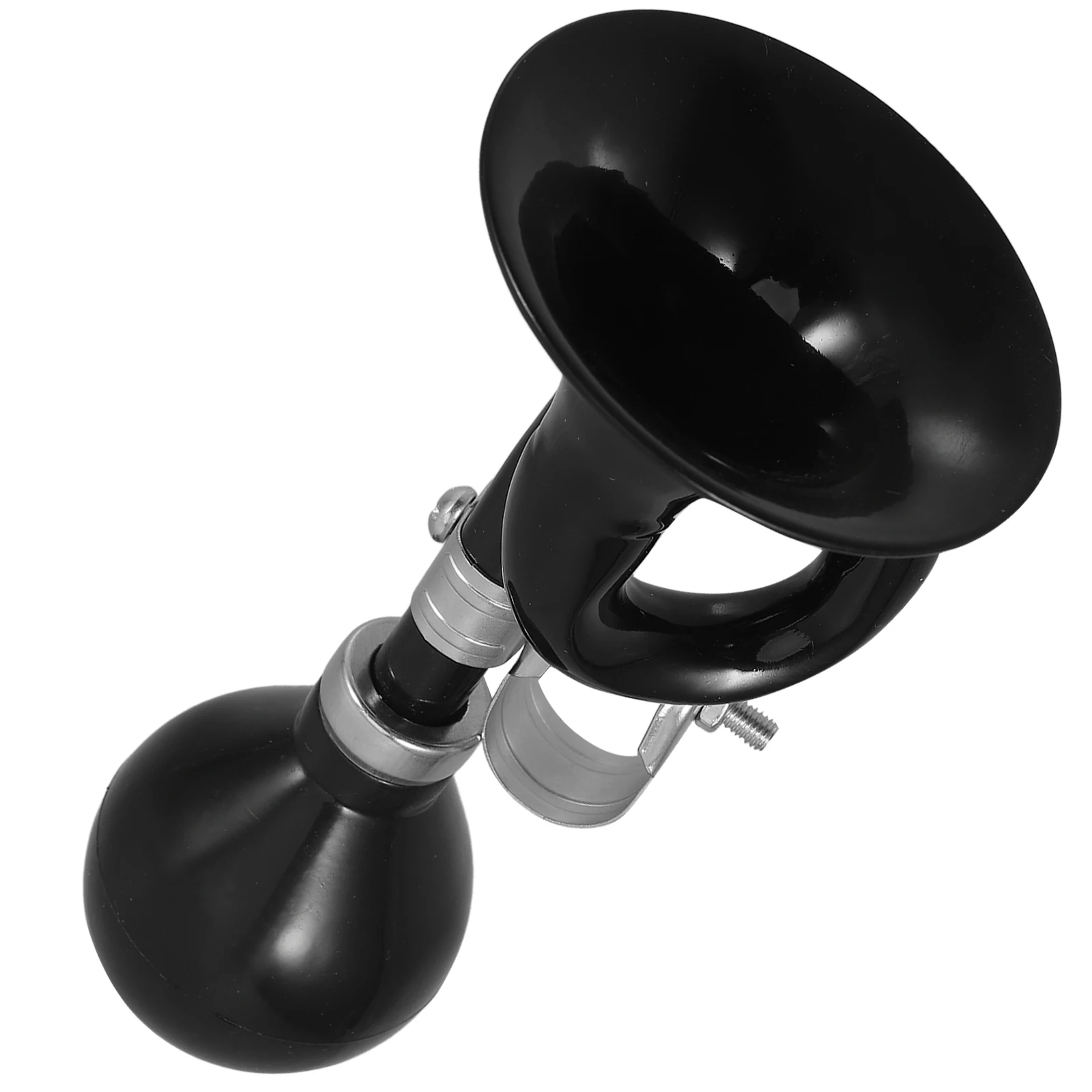 

Bicycle Bell Bike Horn Loud Sound Handlebar Cycling Bugle Horns Red Color Iron Material Lightweight Portable Safety Outdoor