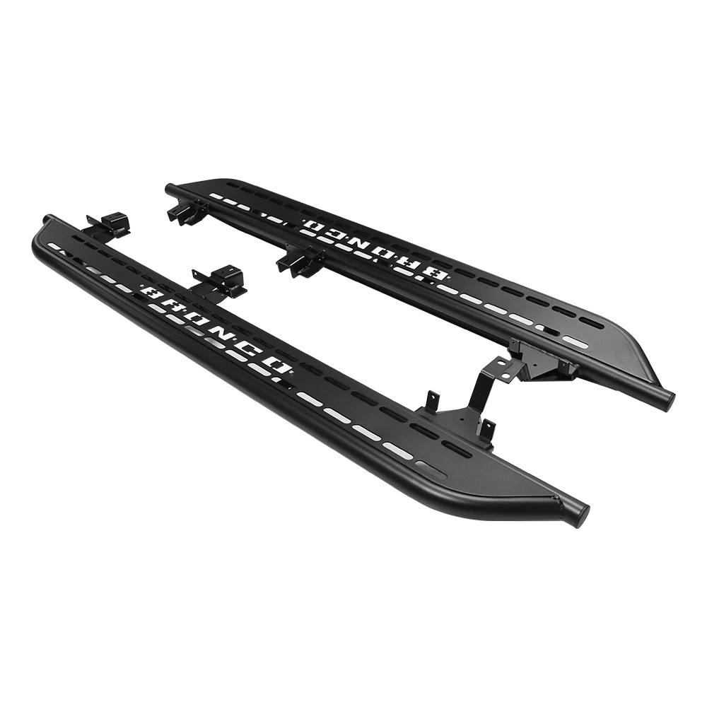 شريط خطوة جانبية لـ Bronco Sport ملحقات خارجية أخرى قطع غيار السيارات لوحة الجري 4x4 دواسة جانبية للطرق الوعرة #5