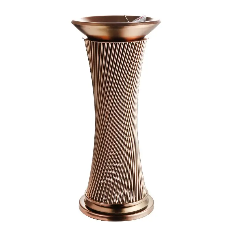 

Контейнер для мусора в вестибюле отеля KTV Лобби отеля Клубный коридор Вход в лифт Маленькая корзина для мусора на талии с пепельницей Контейнеры для мусора