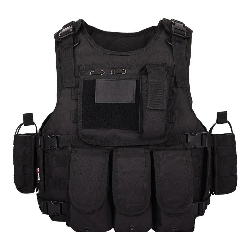 

High-quality Wear-resistant Tactical Vest for Outdoor Self-defense Training Camping and Hiking Accessories