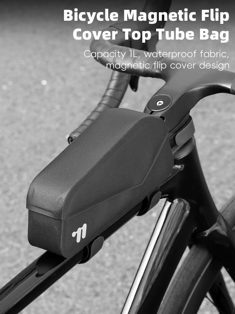 AliExpress West Biking WEST BIKING Bicycle Magnetic Flip Cover Tube Bag Bicycle Tube Bag Convenient Hard Shell Waterproof MTB Road Accessories