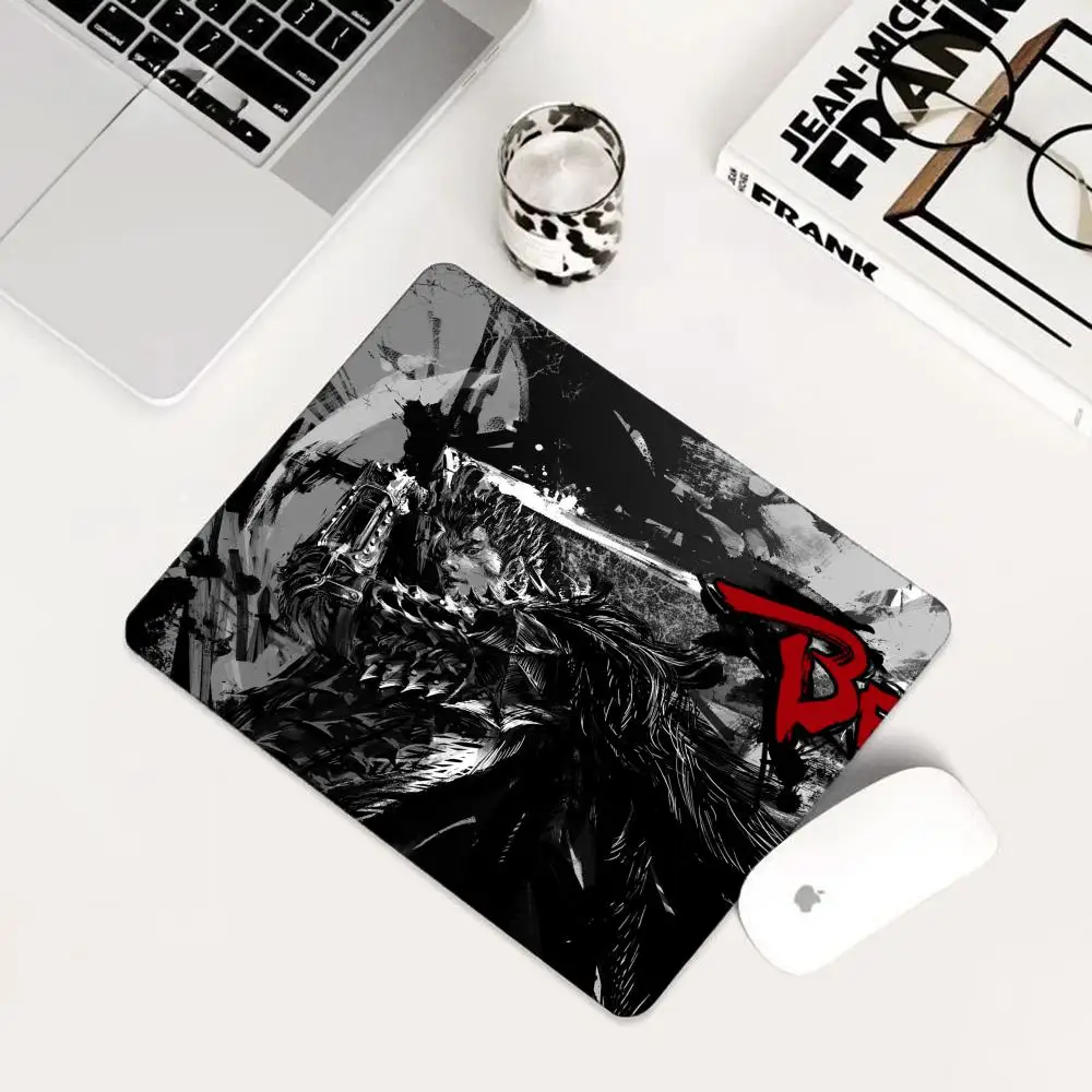 Hot blood B-BerserkS Mouse Pad Cartoon rubber Small mouse pad desktop computer office keyboard e-sports ROGs game