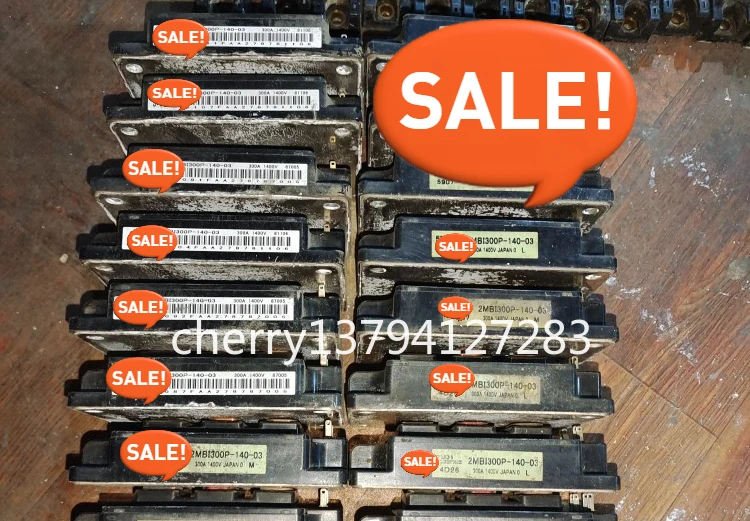 1 peça PD6016A PD10016A 2MBI300P-140-03 usada a passagem de teste