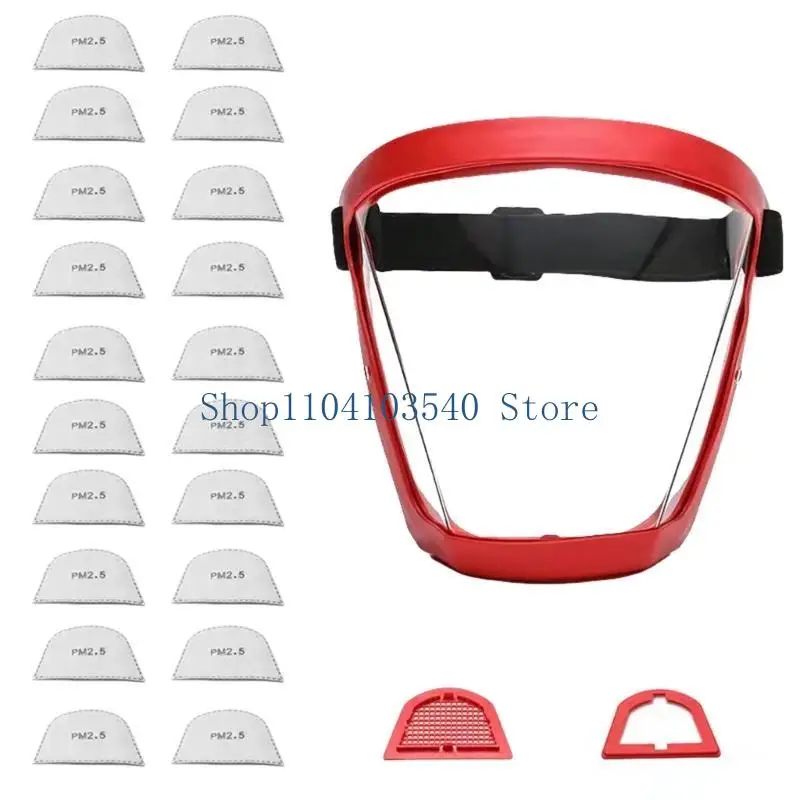 02DC Защитный экранинг с полным лицом для глазного рта.