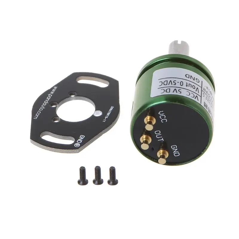 Deslocamento rotação do transdutor do potenciômetro do efeito do do ângulo não Cont