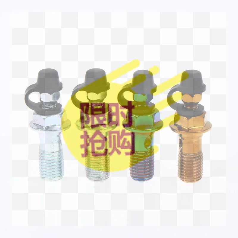 【CMO】1Set Motorcycle Accessories Brake Bleed Screw Banjo Bolt M10*1.25mm /1.0mm Air Release Brake Caliper Cylinder Screw