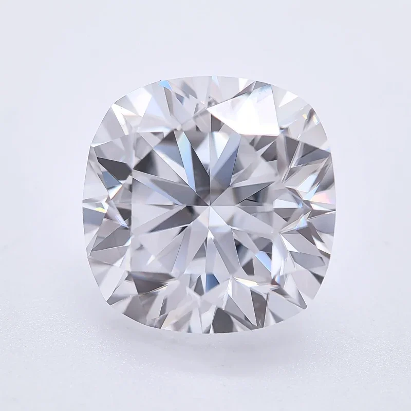 

Highest Grade Super White Moissanite Square Cushion Shape D Color VVS1 Top Charms Jewelry Making Materials with Certificate