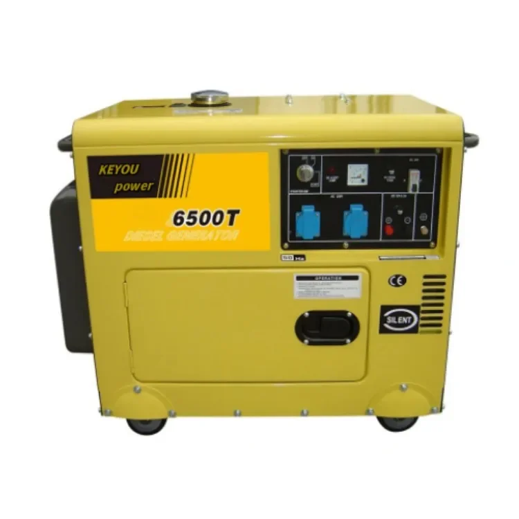 YUNYI 3kw 5kw 6kw 7kw 8kw Small/Mini Single Phase Output Power Super Silent Air Cooled Diesel Generator Set