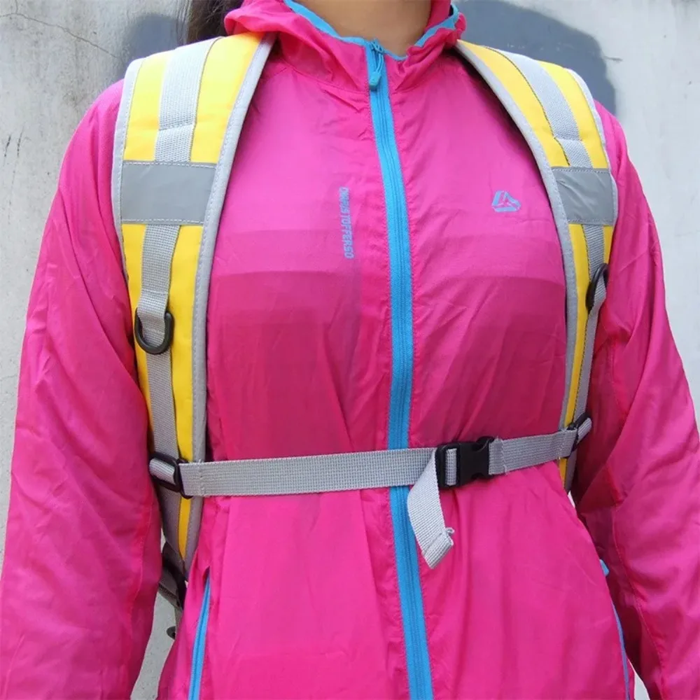 Travel Sturdy Oxford Cloth Waterproof Strip Outdoor Sports Thicken Both Shoulders Suspenders Camping Multipurpose Backpack Chain