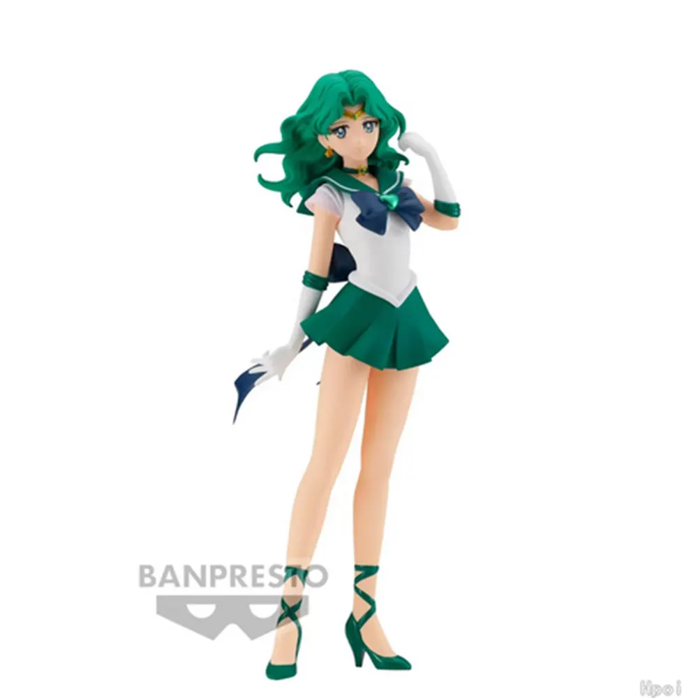 23CM Anime Sailor Moon Figure Pluto momenttublestu Mengying Neptune mandenharuka Tennou anime model toys Action figures bambola regalo PV