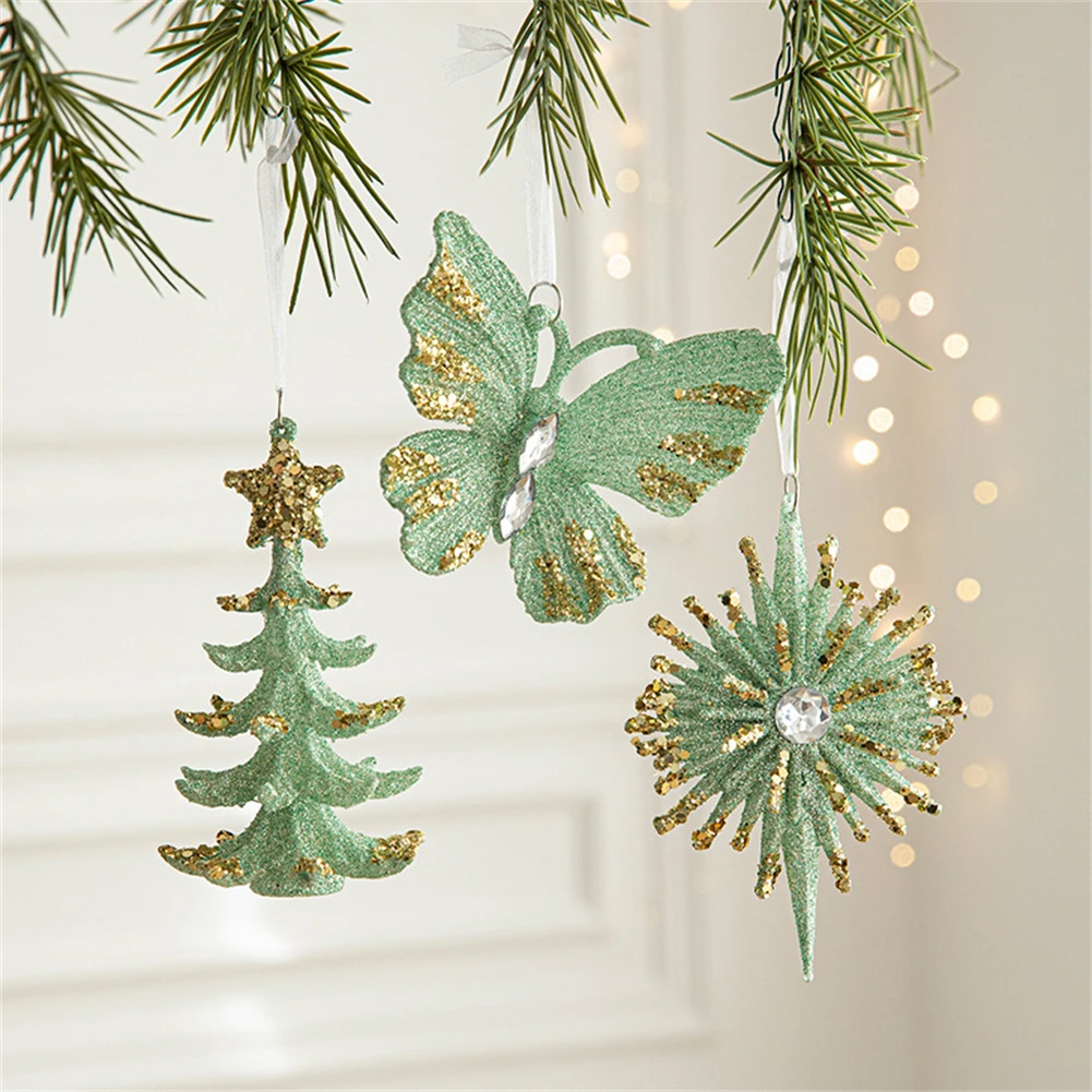 Christmas Tree Ornaments DIY Christmas Tree Baubles Easy To Hang Lasting Memories Symbolizes Love And Friendship