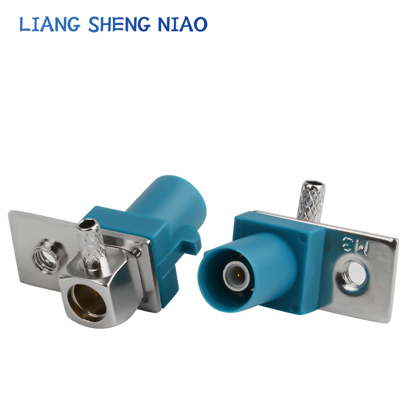 Placa base de antena de cámara con FAKRA universal curvo macho