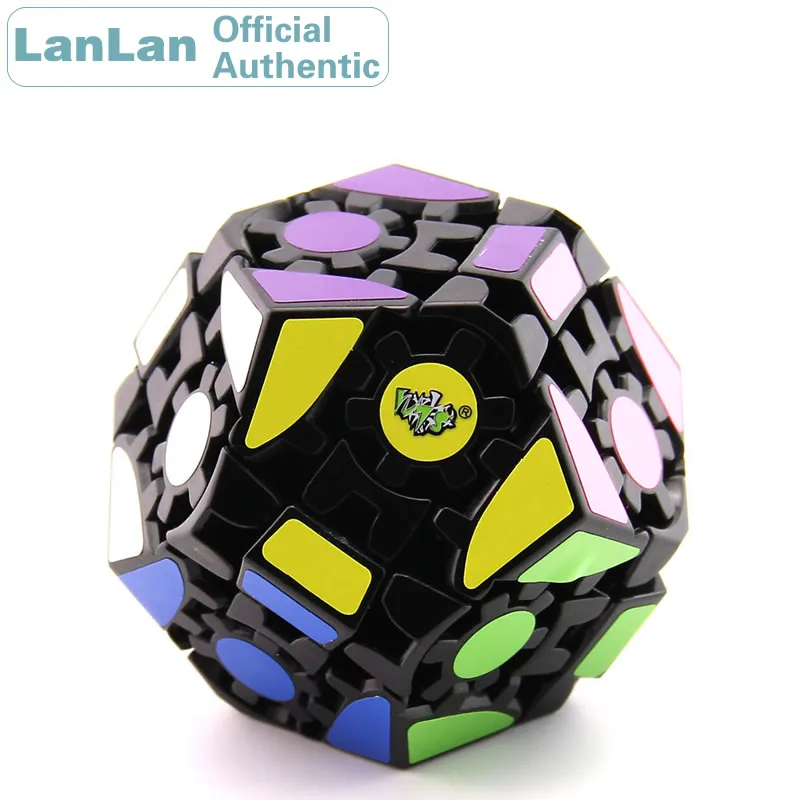 LanLan Gear Megaminxeds Magic Cube Dodecahedron Professional Neo Speed Puzzle Antistress Educational Toys For Children