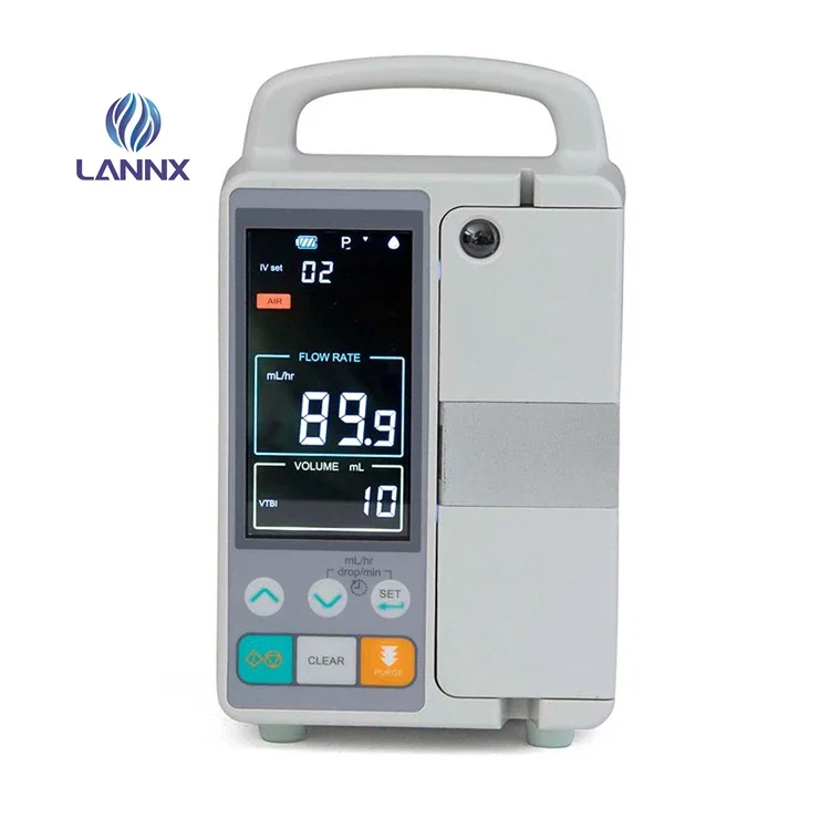 

factory Wholesale animal clinic Pump Elastomeric Intravenou Dual Channel Medical Iv Pca Lcd Vets Pump