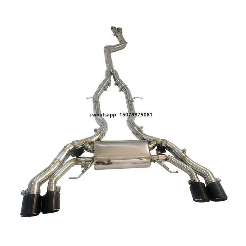 

Racing Professional Single Midpipe for X3M Competition Exhaust System Valvetronic Catback Valved Stainless Steel Muffler