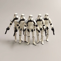 10CM Anime Star Wars Action Figures Collectible Darth Vader Imperial Stormtrooper Model Ornament Cute Kids Toys Gift Accessories
