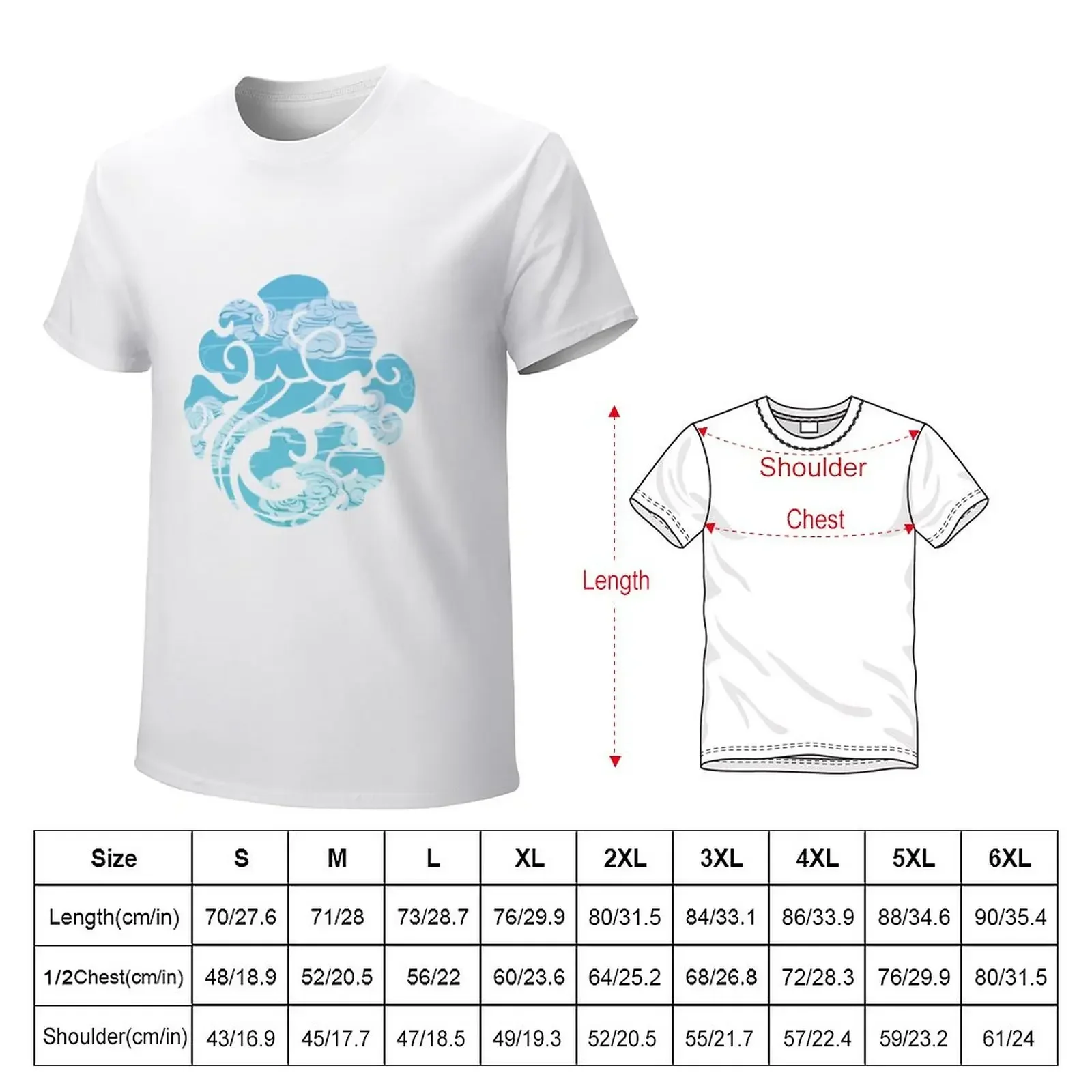 Gusu Lan Logo [WANGJI] T-Shirt new edition animal prinfor boys plus size tops oversizeds mens vintage t shirts