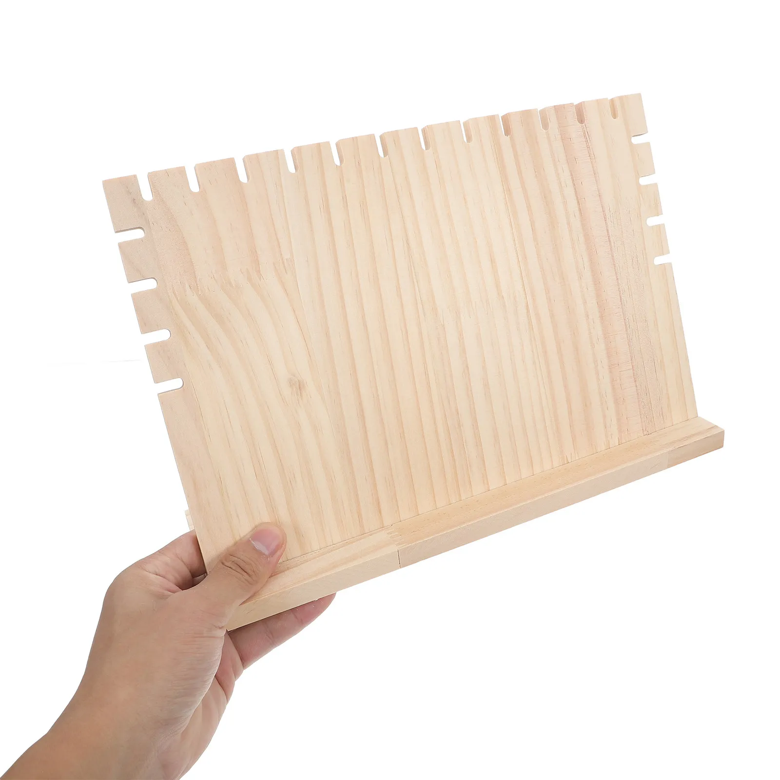 Wooden Necklace Display Stand Holder Organizer Jewelry Holder Stand Wood For Shop Display Jewelry Multiple