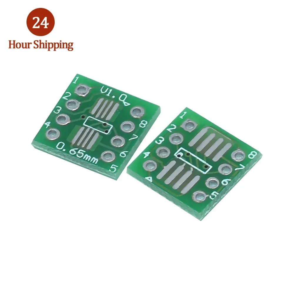 SOP8 SOP10 SOP14 SOP16 20 24 28 56 turn DIP/SMD to DIP IC adapter Socket TSSOP SOIC SSOP Board Converter Plate 0.65mm 1.27mm