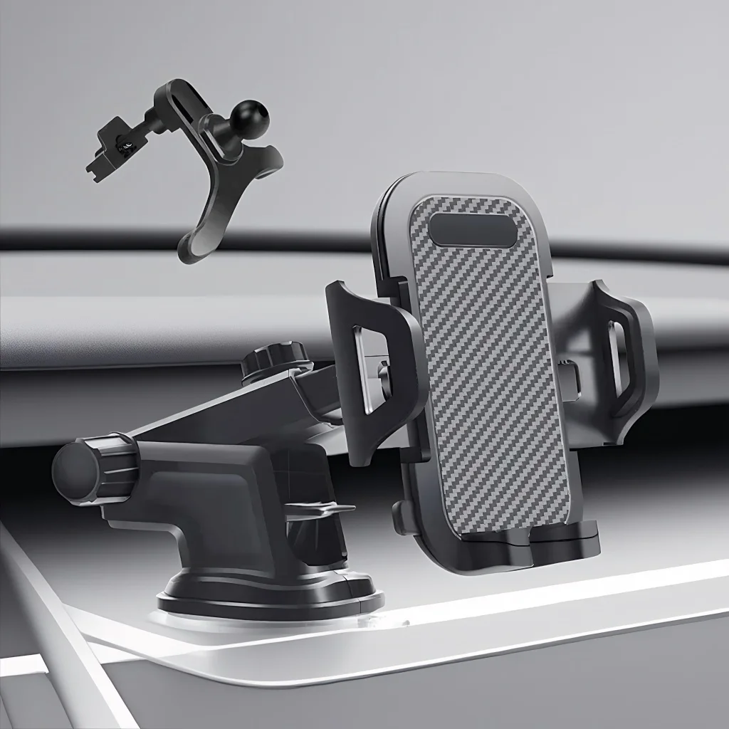 

Прочное автомобильное крепление на присоске, универсальный держатель для телефона на 360° ° Вращение для безопасного и простого просмотра