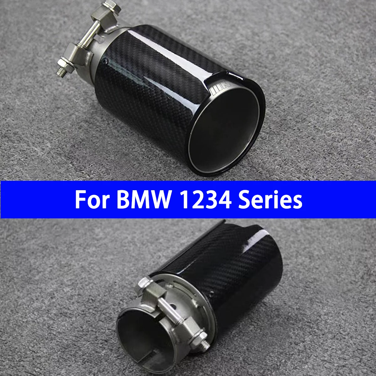 

Suitable for BMW 1234 Series M-standard Carbon Fiber Tailpipe Universal Carbon Fiber Tailpipe Tailpipe