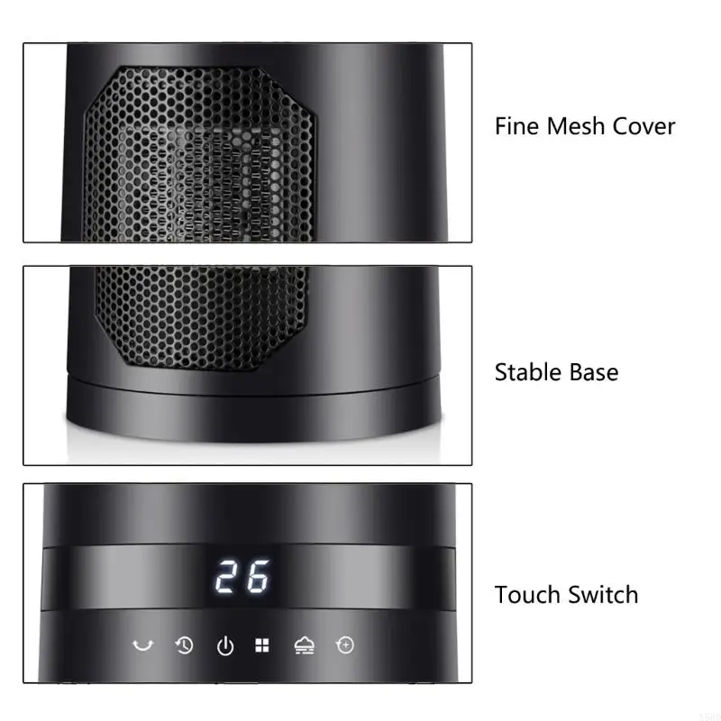 Effizientes Erwärmungsgerät Schnellheizungsmaschine ABS -Textur für Büroboden N58D