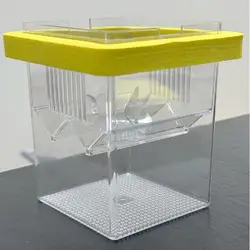 Aquarium Vis kweekdoos Duurzaam Aquarium guppy kweek isolatie doos Helder Uitkomen Incubator Box Voor Baby Vis Garnalen