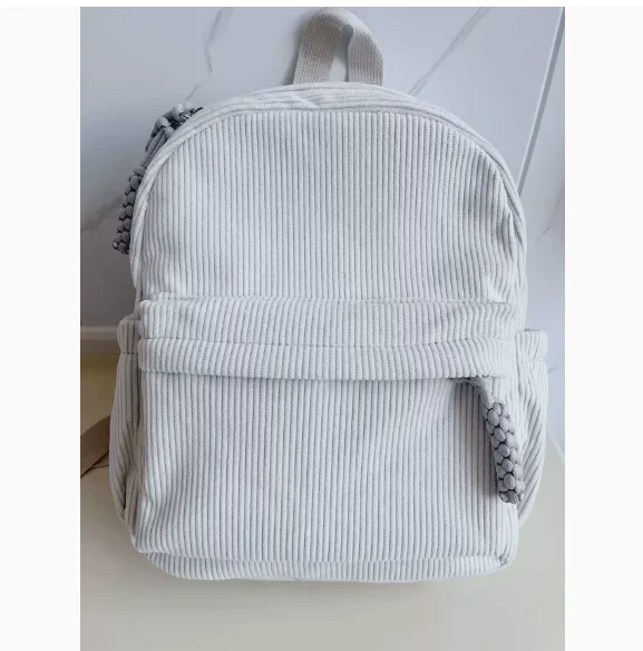 Personalisierter Kinderrucksack mit Namen, Individuelle Rucksäcke als Geschenk, Kleinkind-Büchertasche, Cord-Rucksack für Kinder, Geschenke zum Schulanfang