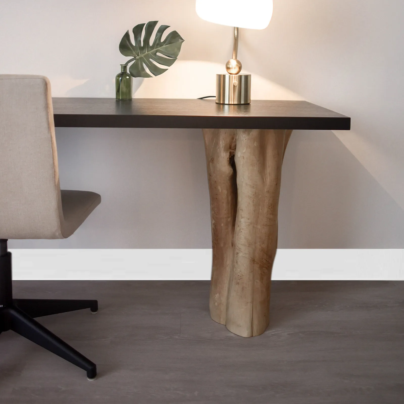 1 Rollo de Rodapié de PVC Flexible Autoadhesivo, Moldura Decorativa para Pared, Rodapié Adhesivo