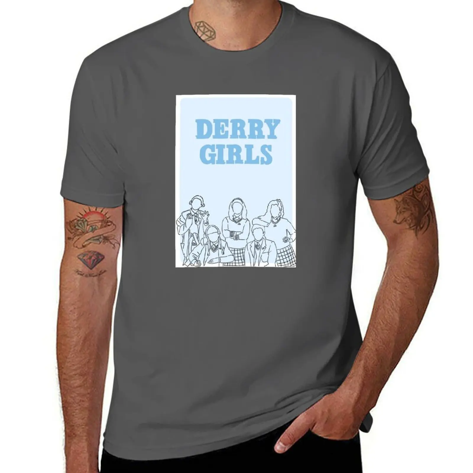 

Derry Girls T-Shirt Comfort Stretch Tee Shirt