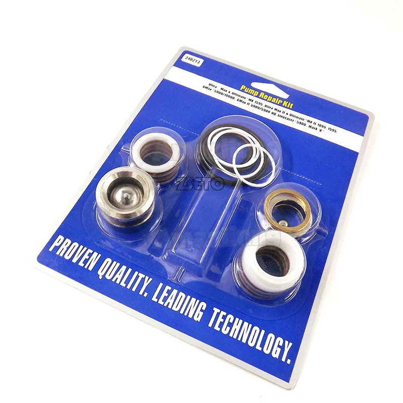 Airless Sprayer Pump Repair Kit 249123 244194 248212 248213 For 390/395/495/595/3400/695/795/3900/7900/200/300/5900/1095/Max V