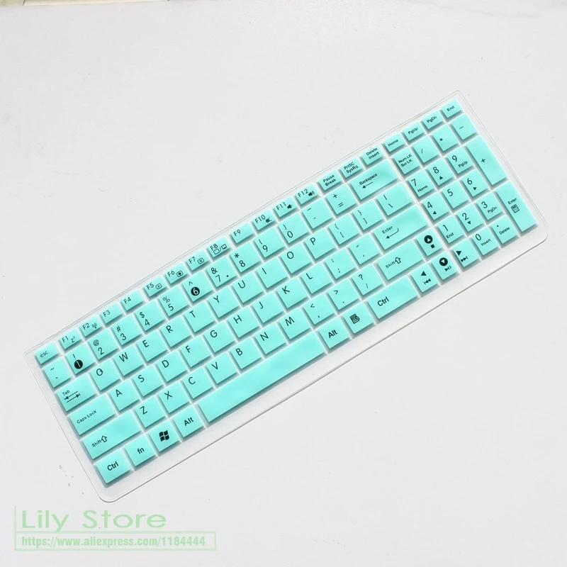 For Asus FL5700 FL 5900 R540U R541U FX60VM A53S R540UP A556U F541U 15.6'' 15 inch Silicone Keyboard Cover Protector Skin