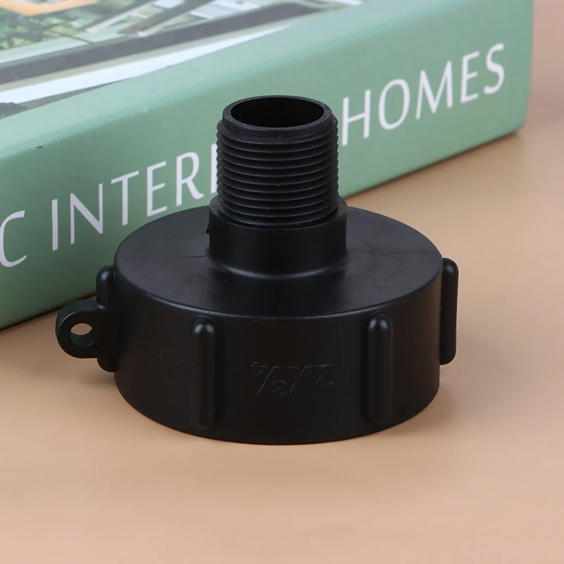 1Pc IBC Water Tank Reducing Adapter Durable S60 Fine Thread To 2''NPS 3/4'' Fine Thread Garden Hose Connector Adapter