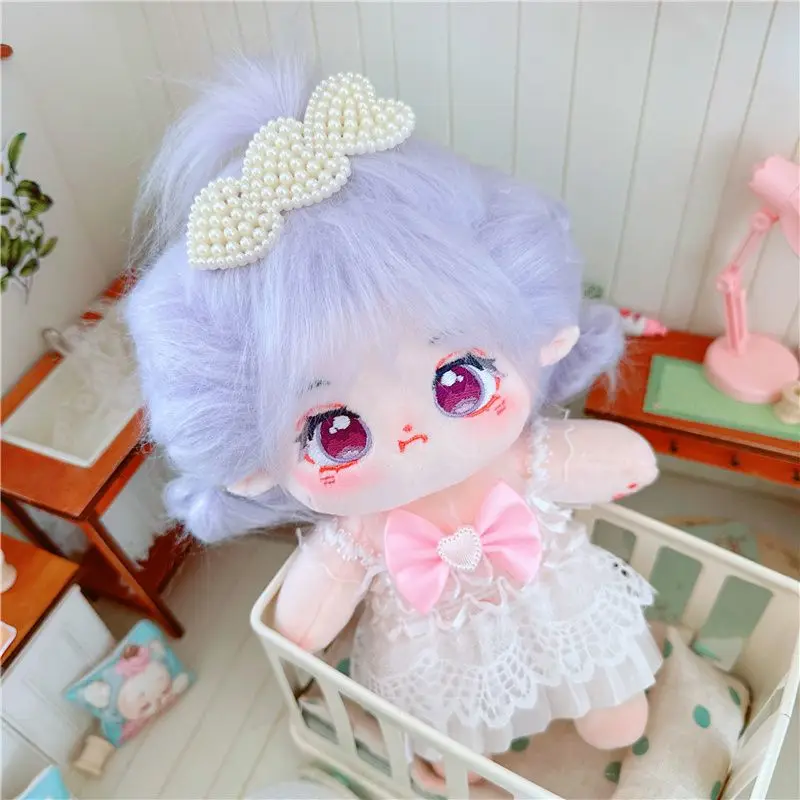 20cm Cotton Doll Different Clothes Idol Star Dolls Cute Stuffed Plush Toys Cotton Baby Doll Plushies Toys Fans Collection