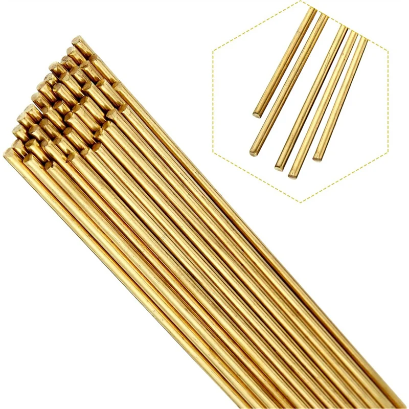 

AB66-латунные стержни, 40 шт., 1,5 мм, для поделок своими руками, для медного сплава, твердая сварка, пайка, дрейф, пробойники, ручки, токарные станки